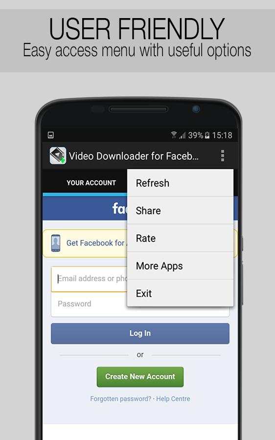 Video Downloader For Facebook screenshot 3