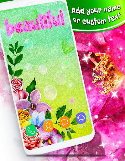 Watercolor Live Wallpapers ❤️ Painting Wallpapers screenshot 1