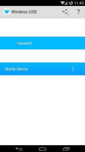 Wireless USB und Tethering screenshot 2