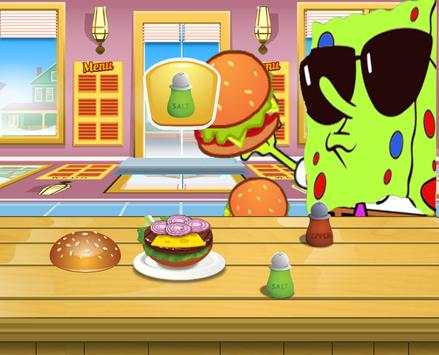 Sponge Burger Maker Diner Dash скриншот 6