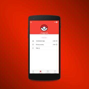 Pokecoins for Pokémon GO screenshot 1