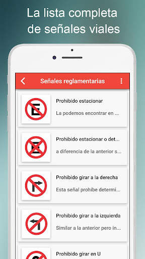 Examen de reglas de transito 2021 screenshot 2
