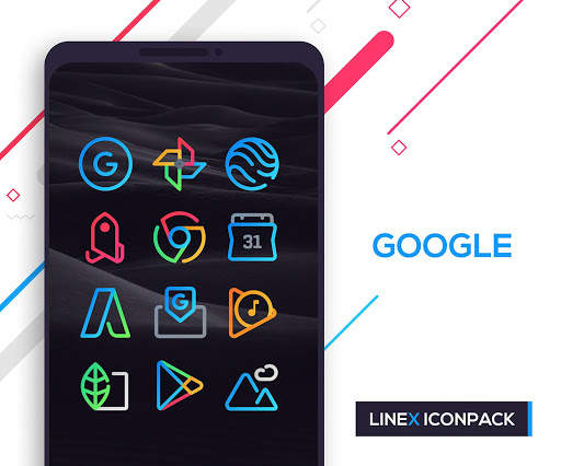 LineX Icon Pack screenshot 3