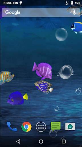 Fish Aquarium Live Wallpaper screenshot 4