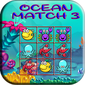 Coral Fish Match 3 icon