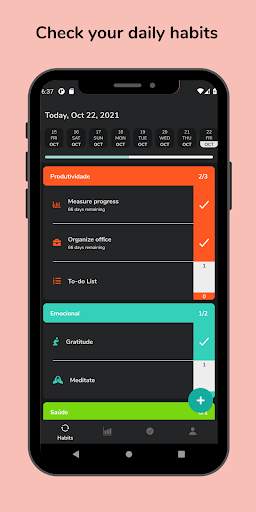Habitude - Daily Habit Tracker screenshot 1