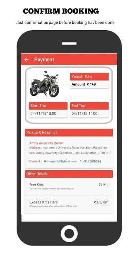FLYBAXi - Self Driving Rental Bikes screenshot 3