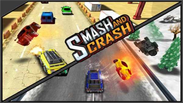 Smash & Crash : Clash Of Cars Highway traffic Race screenshot 4
