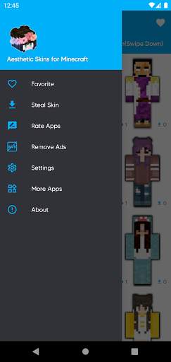 Aesthetic Skin for Minecraft PE screenshot 5