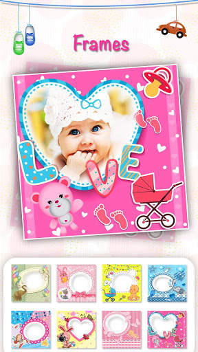 Baby Photo Editor & Frame screenshot 1
