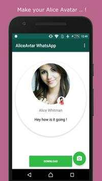 Alice Avatar WhatsApp screenshot 3