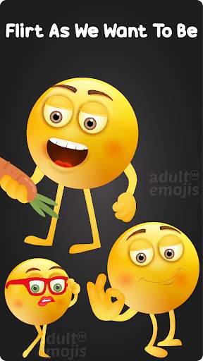 Flirty Emoji Sticker Keyboard स्क्रीनशॉट 3