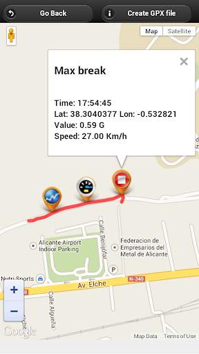 Car Performance Meter, velocímetro y gps tracker screenshot 7