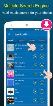 Free Music Downloader + Mp3 Music Download 3 تصوير الشاشة