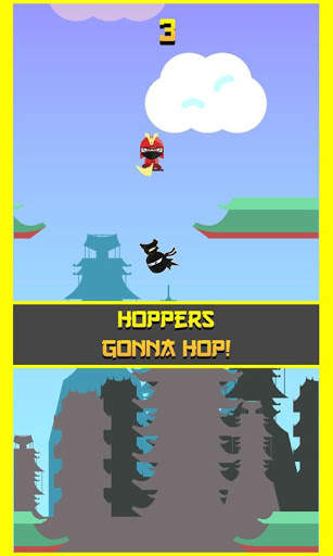 Hop Hop Ninja! screenshot 1