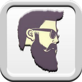 Beard photo editor icon