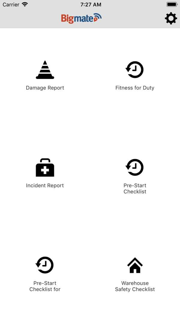 Bigmate Telematics screenshot 1