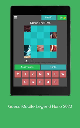 Guess Mobile Legend Hero 2020 screenshot 1