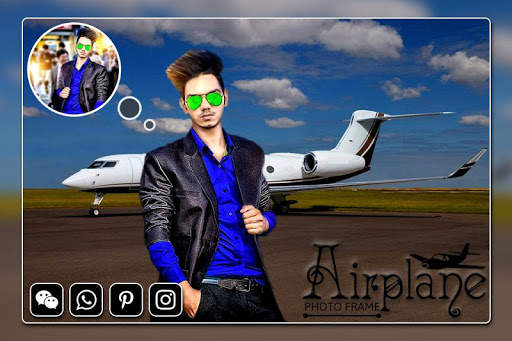 Airplane Photo Editor - Aeroplane Photo Frame screenshot 6