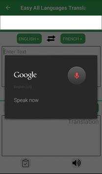 Easy All Languages Translator Free Voice Translate screenshot 2
