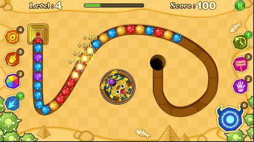 Jungle Marble Blast screenshot 1