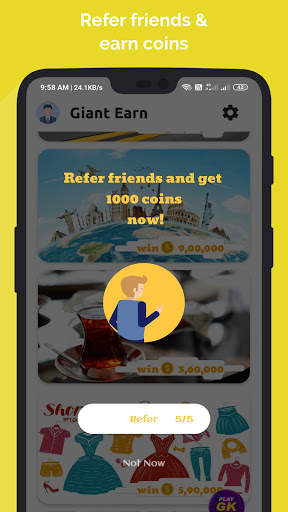 Giant Earn - Play Free Games and Earn Money Daily screenshot 6
