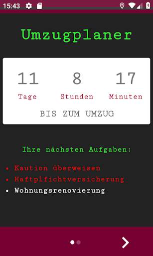 Umzugs App screenshot 2