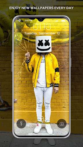 Marshmello Wallpaper : Dj Man Background screenshot 9