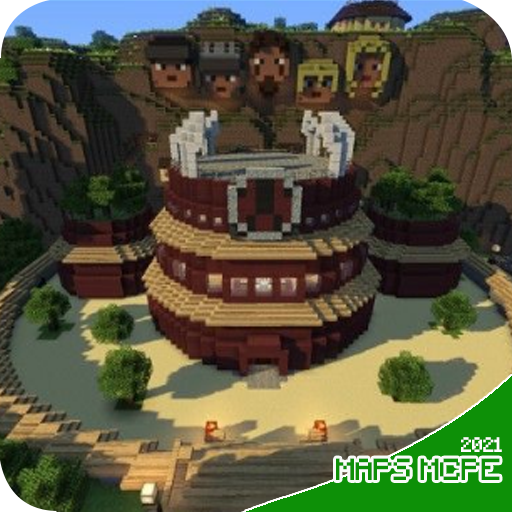 ikon Maps Naruto for Minecraft