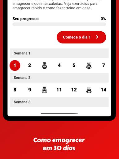 Perca Peso para Homens - Exercícios em casa screenshot 13