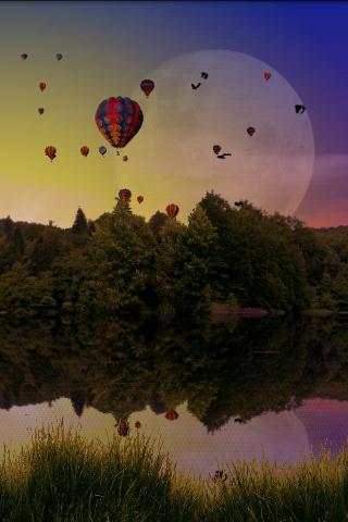 Forest Lake Live Wallpaper screenshot 4