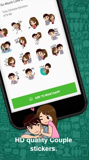 Sinhala Stickers Pack for Whatsapp (WAStickerApps) screenshot 7