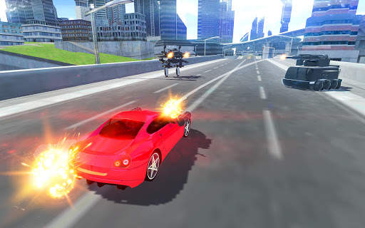 Flying Car  Fighting Transformation Robot screenshot 5