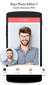 Boys Photo Editor 3 تصوير الشاشة