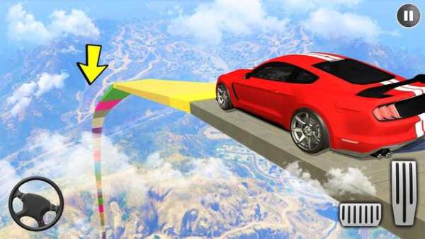 Muscle Car Stunts 2020 Mega Ramp Racing Car Games screenshot 1