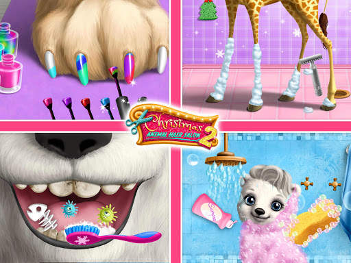 Christmas Animal Hair Salon 2 screenshot 13