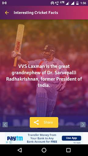 Interesting Cricket Facts screenshot 5