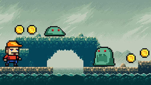 Super arcade. Pixel games adventure. Retro games screenshot 5