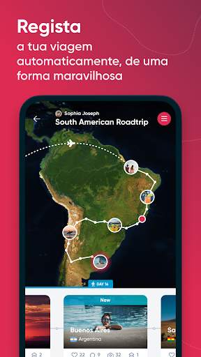 Polarsteps - Travel Tracker screenshot 1