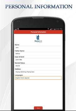 Job CV Maker screenshot 4