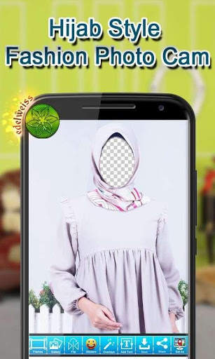 Hijab Style Fashion Photo Cam screenshot 4