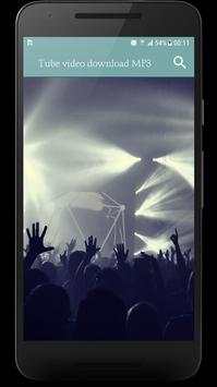 Tube video download MP3 screenshot 1
