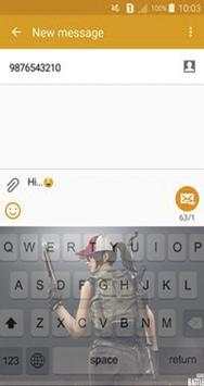 Keyboard PUBG themes screenshot 4