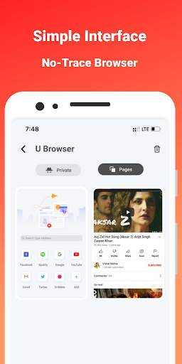 XBrowser - Fast Proxy Browser screenshot 4
