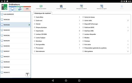 Console de NetSupport DNA screenshot 13