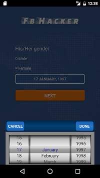 Fb Password Hacker (Prank) screenshot 2