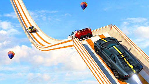 Shortcut Car Stunt: American Car Driving Simulator screenshot 3