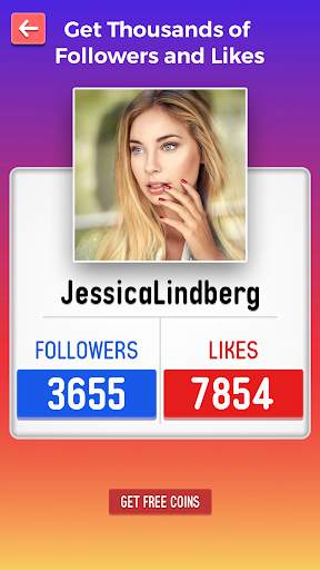 Get Followers and Likes Simulator Clicker Game screenshot 1