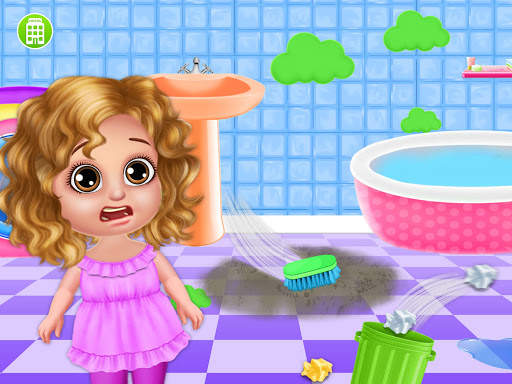 Little Girl Hotel Cleaning Cleanup screenshot 2