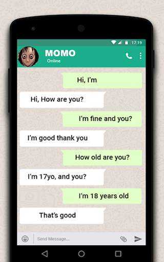 MoM Fake Chat at night - Prank 2 تصوير الشاشة